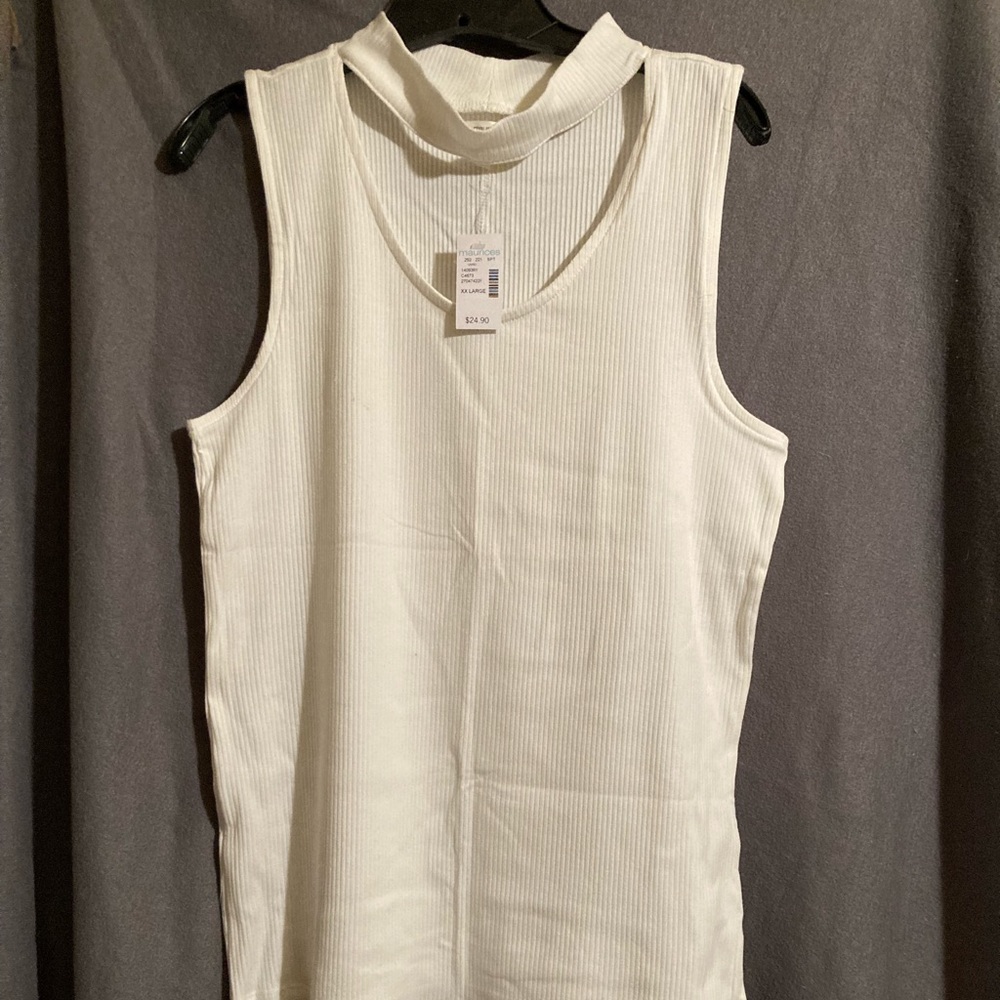 NWT Maurice’s Ribbed Tank Top - Picture 3 of 3